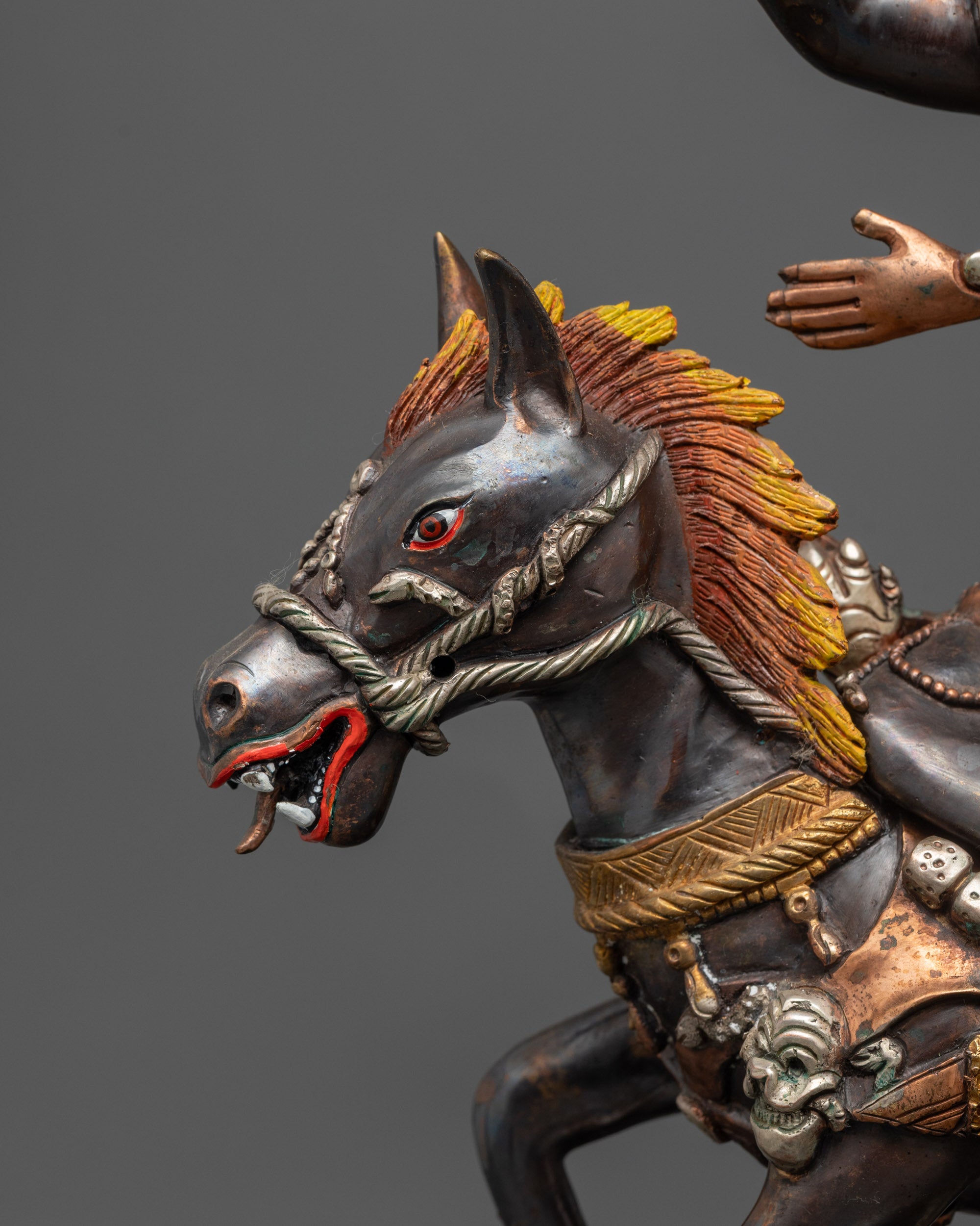 Palden Lhamo Sculpture | Fierce Guardian Goddess of Tibet Statue