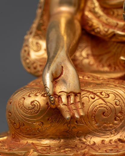 Shakya Masters Set | Handmade Buddhist Statue Set from Nepal