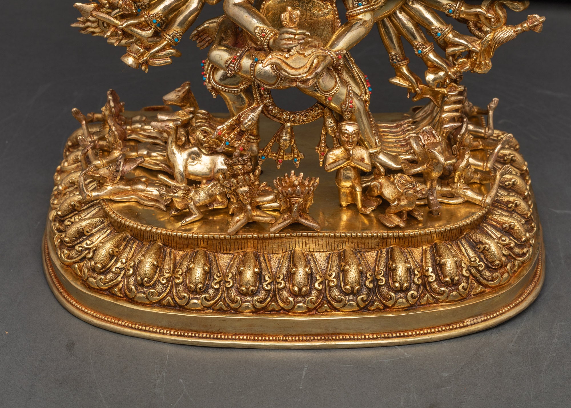 Yamantaka Tibetan Deity Statue – Wrathful Destroyer of Death