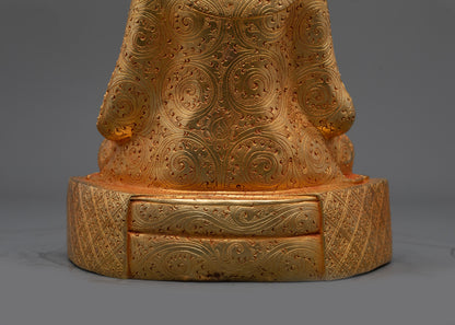 Shakya Masters Set | Handmade Buddhist Statue Set from Nepal
