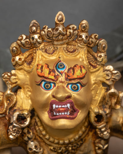 Yamantaka Tibetan Deity Statue – Wrathful Destroyer of Death