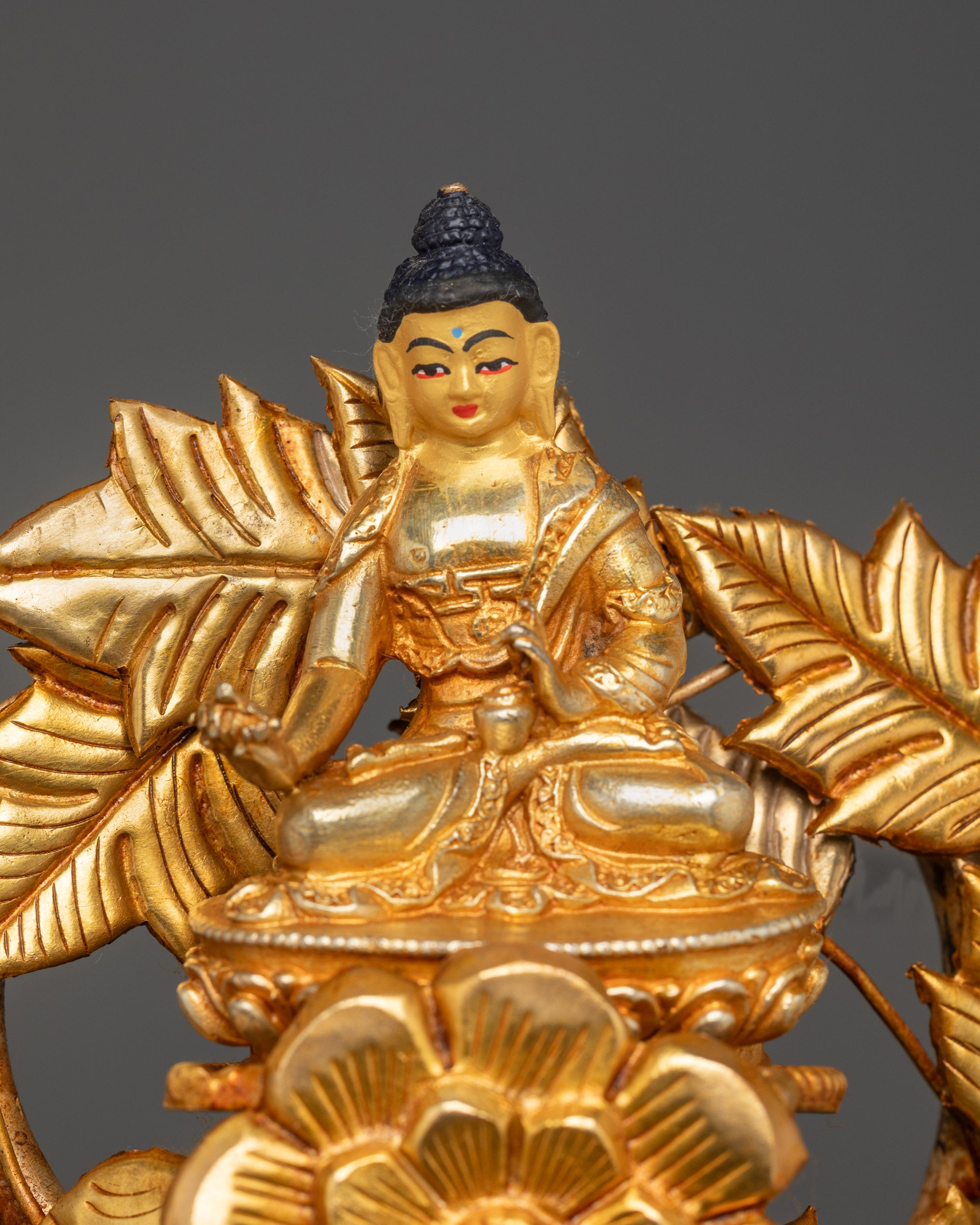 Authentic Guru Sangey Set Statue | Himalayan Buddhist Sculpture