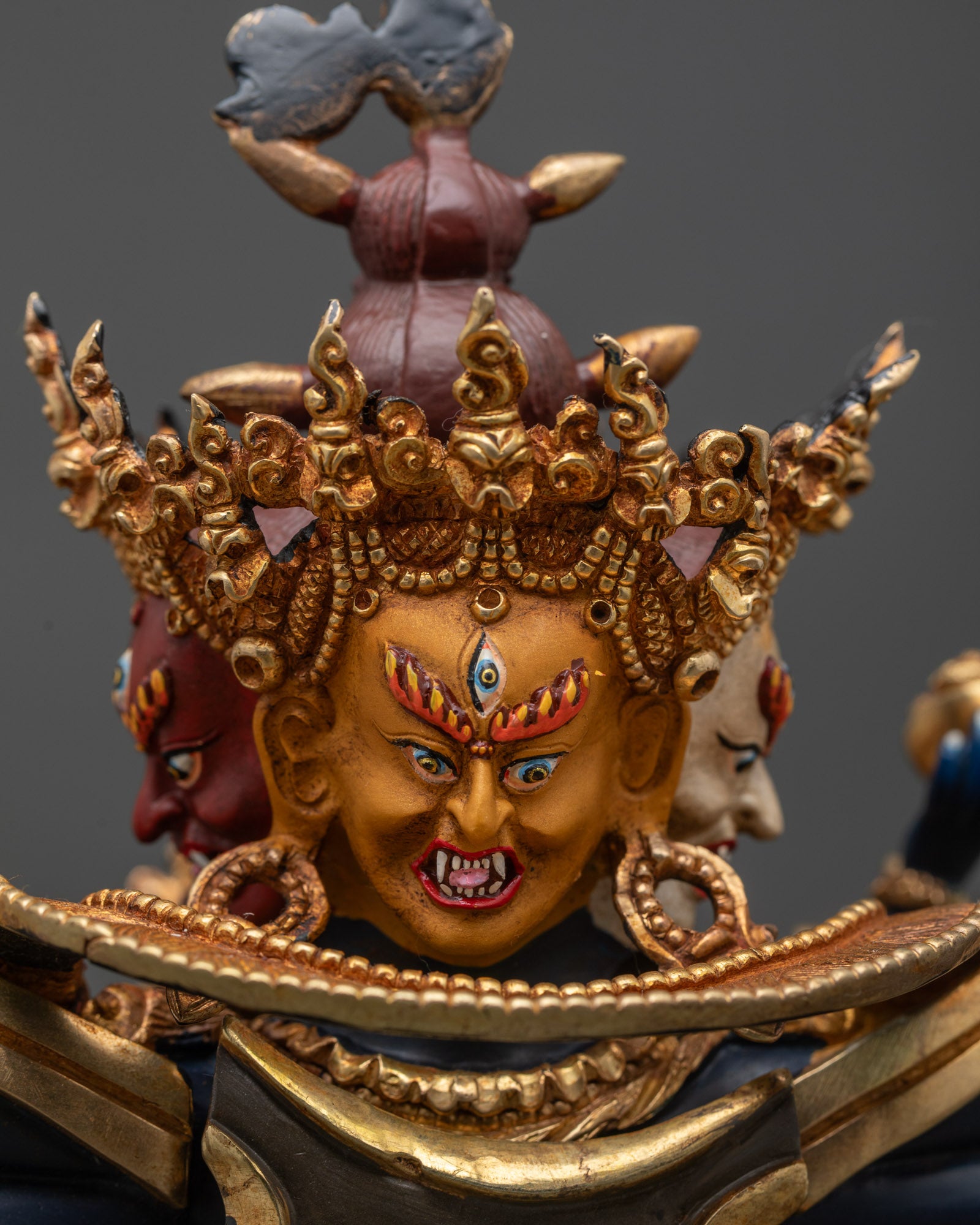 Chakrasamvara Statue with Consort | Yab-Yum Buddhist Sculpture