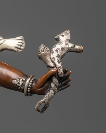 Ekajati, Rahula & Dorje Legpa Statue Set | Buddhist Protector Deities