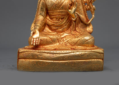 Shakya Masters Set | Handmade Buddhist Statue Set from Nepal