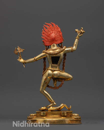 Tibetan Dorje Phagmo Sculpture | Handcrafted Vajrayana Buddhist Statue