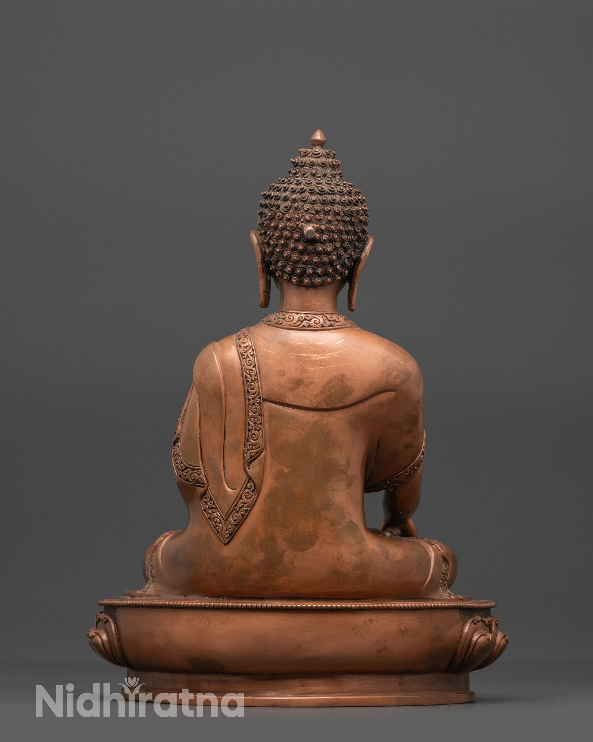 Premium Oxidized Shakyamuni Buddha Statue | The Enlightened One
