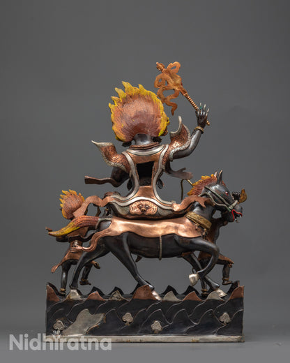 Palden Lhamo Sculpture | Fierce Guardian Goddess of Tibet Statue