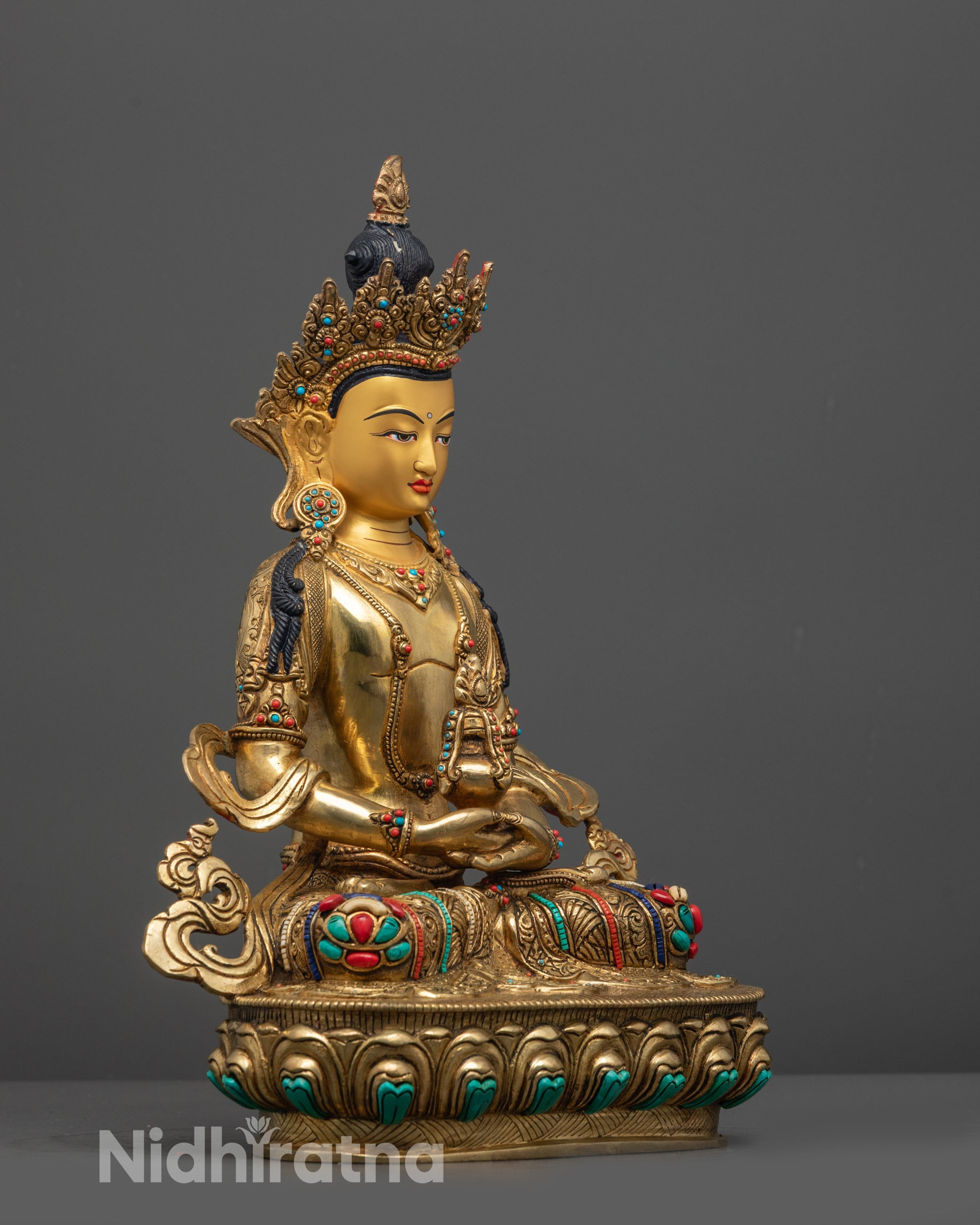 Traditional Statue of Amitayus | Buddha of Longevity
