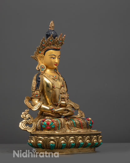 Traditional Statue of Amitayus | Buddha of Longevity