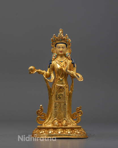 Tibetan Buddhist Mandarava and Yeshe Tsogyal Statues