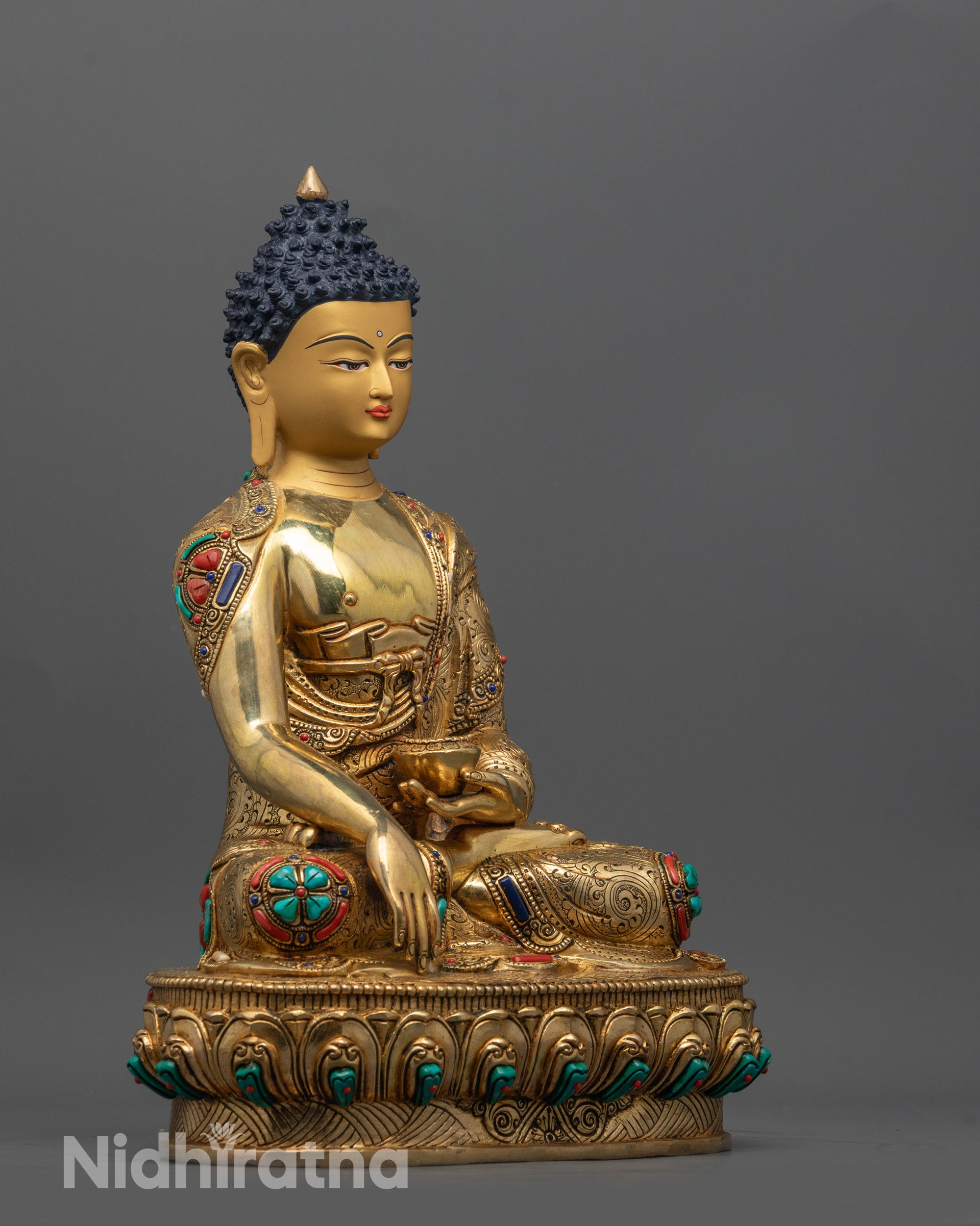 Trio Buddha Statue Set | Handcrafted for Peace & Spiritual Blessings