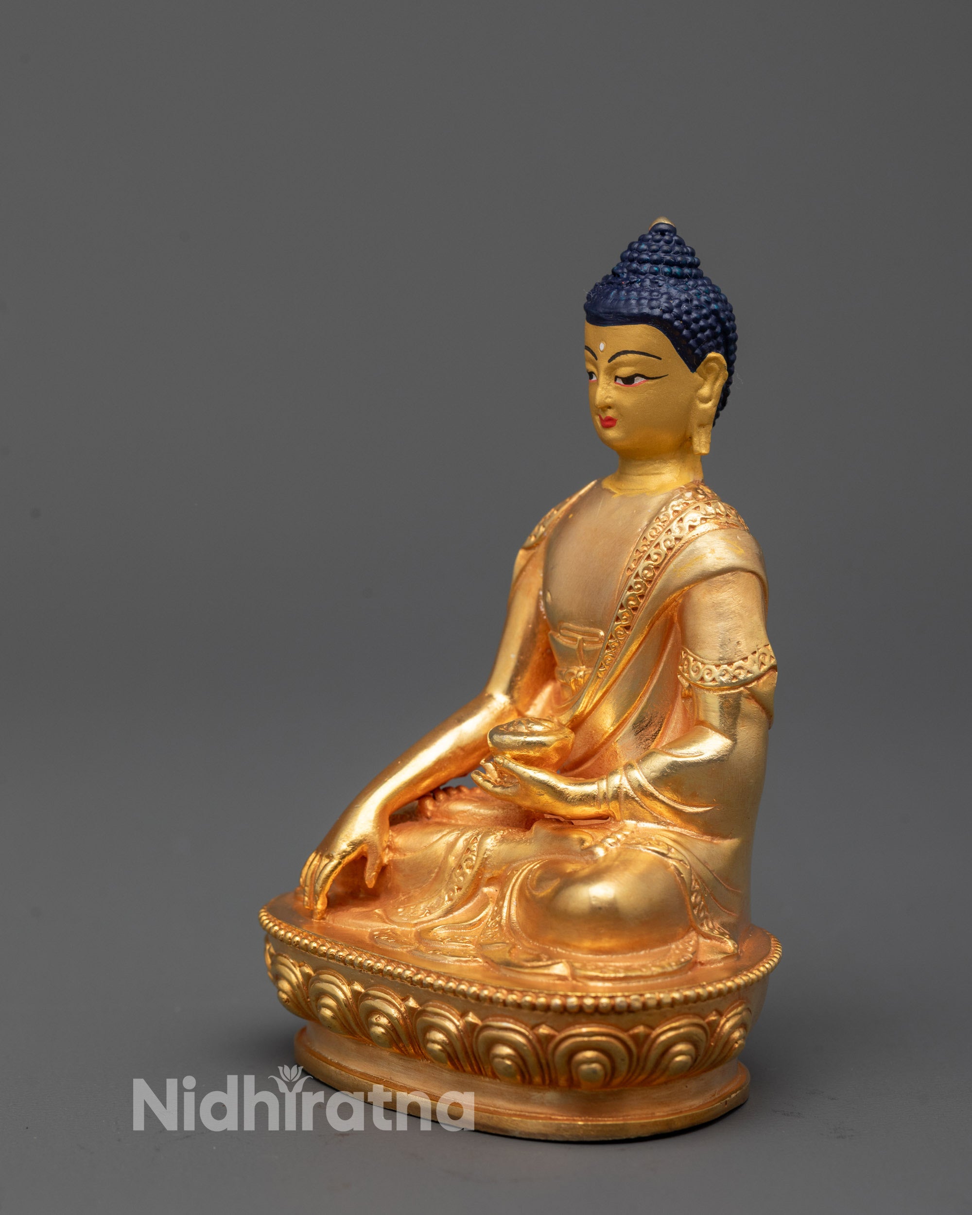Shakyamuni Buddha Statue | Handcrafted Nepalese Buddhist Enlightenment