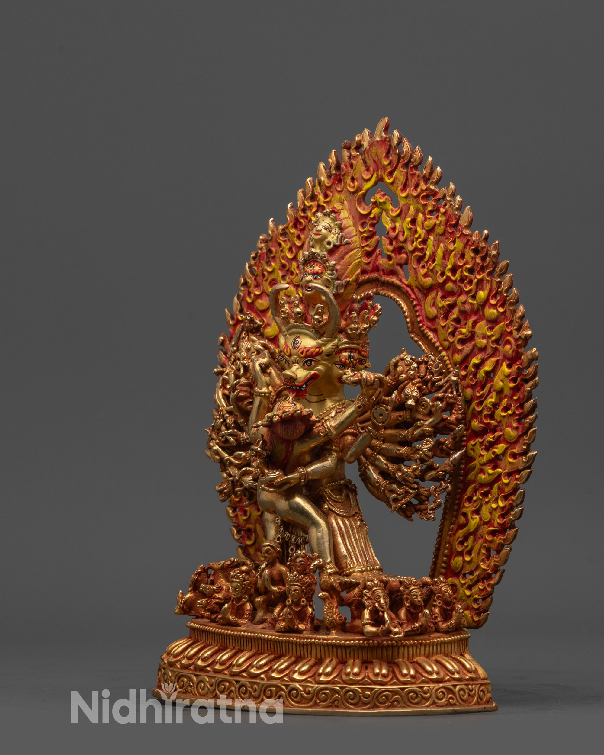 Yamantaka Yab-Yum Buddhist Statue | Powerful Tantra Ritual Art