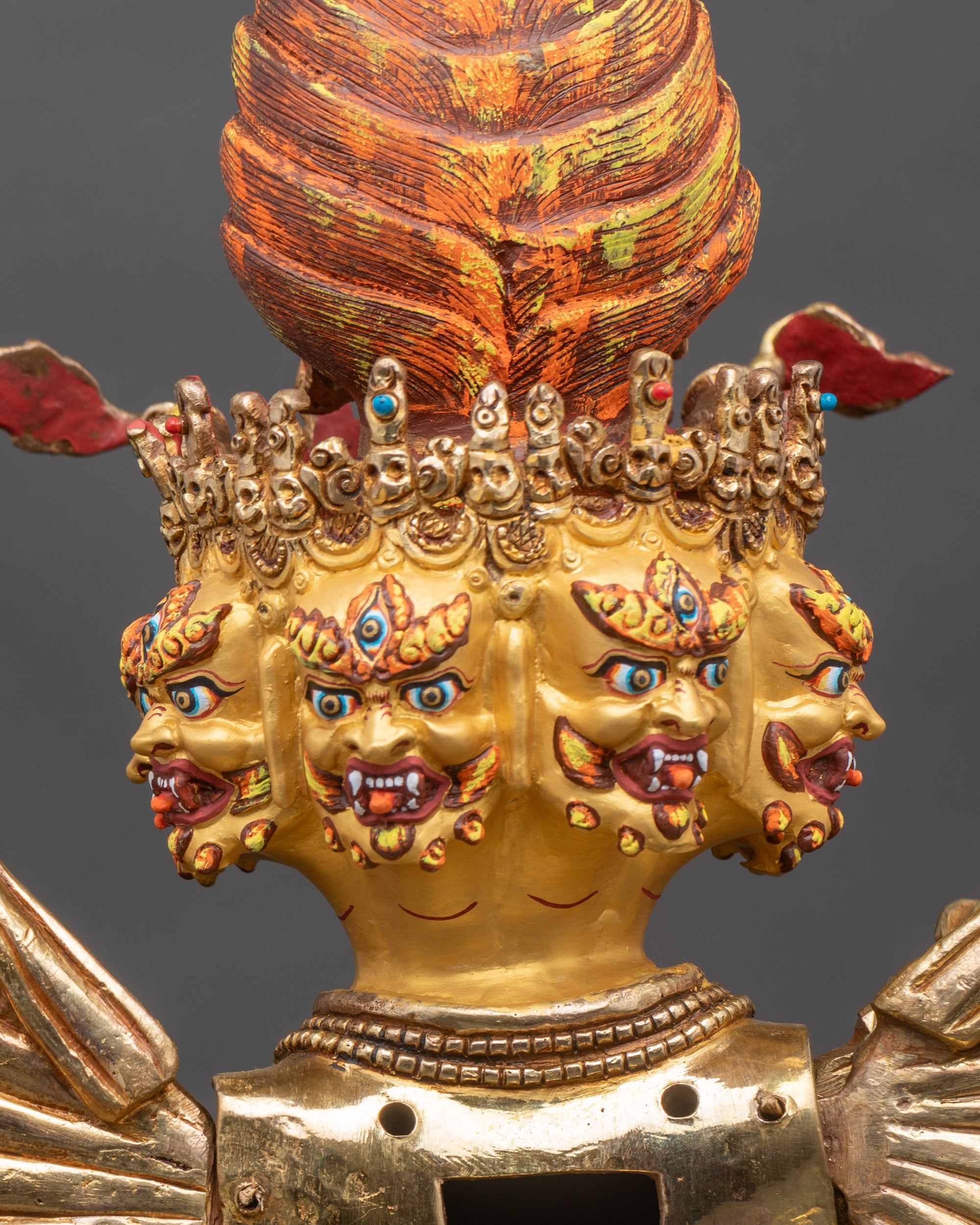 Yamantaka Tibetan Deity Statue – Wrathful Destroyer of Death