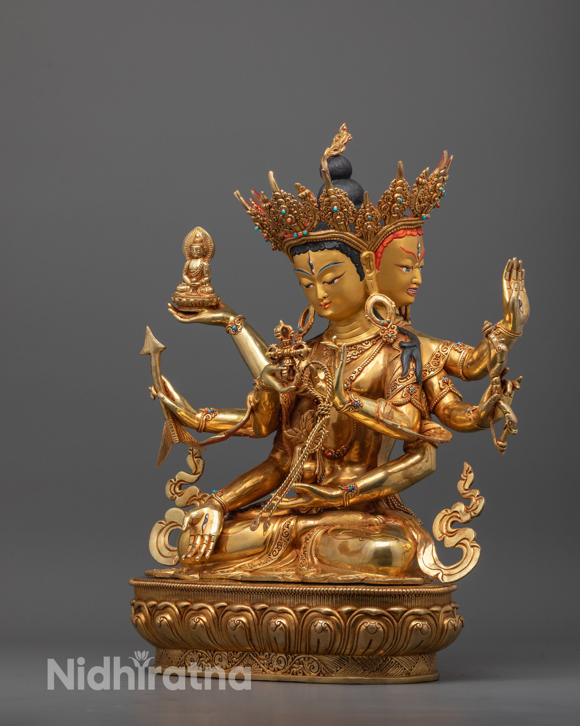 Buddhist Namgyalma Statue | Traditional Himalayan Craftsmanship