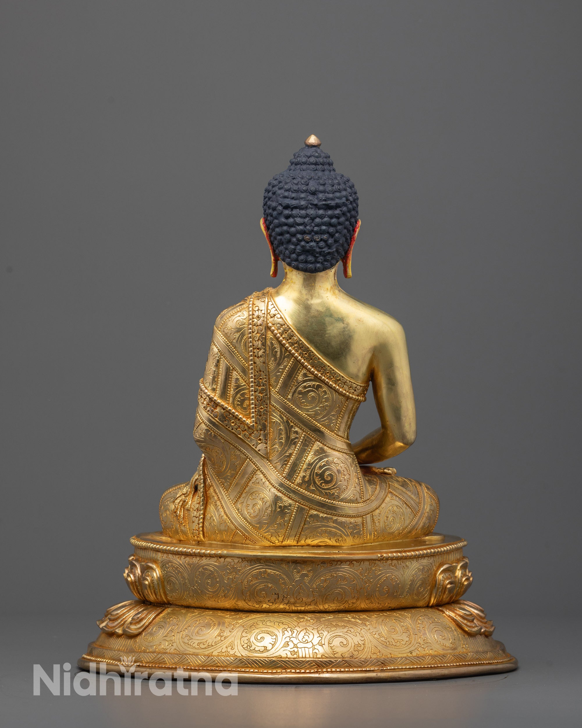 Meditation-Grade Amitabha Buddha Idol | Nepalese Artisan Craft