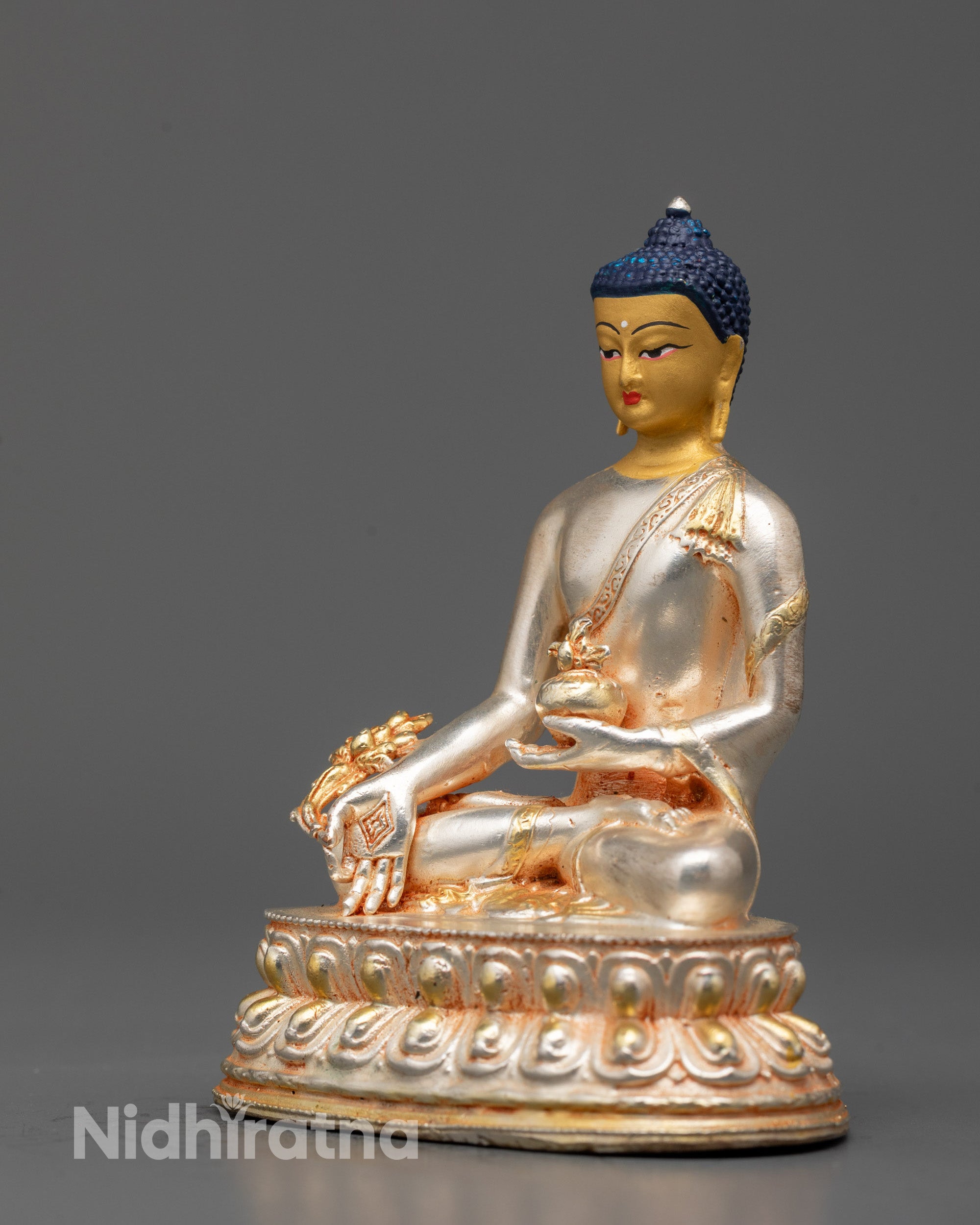 Sacred Medicine Buddha Statue for Healing and Wellness