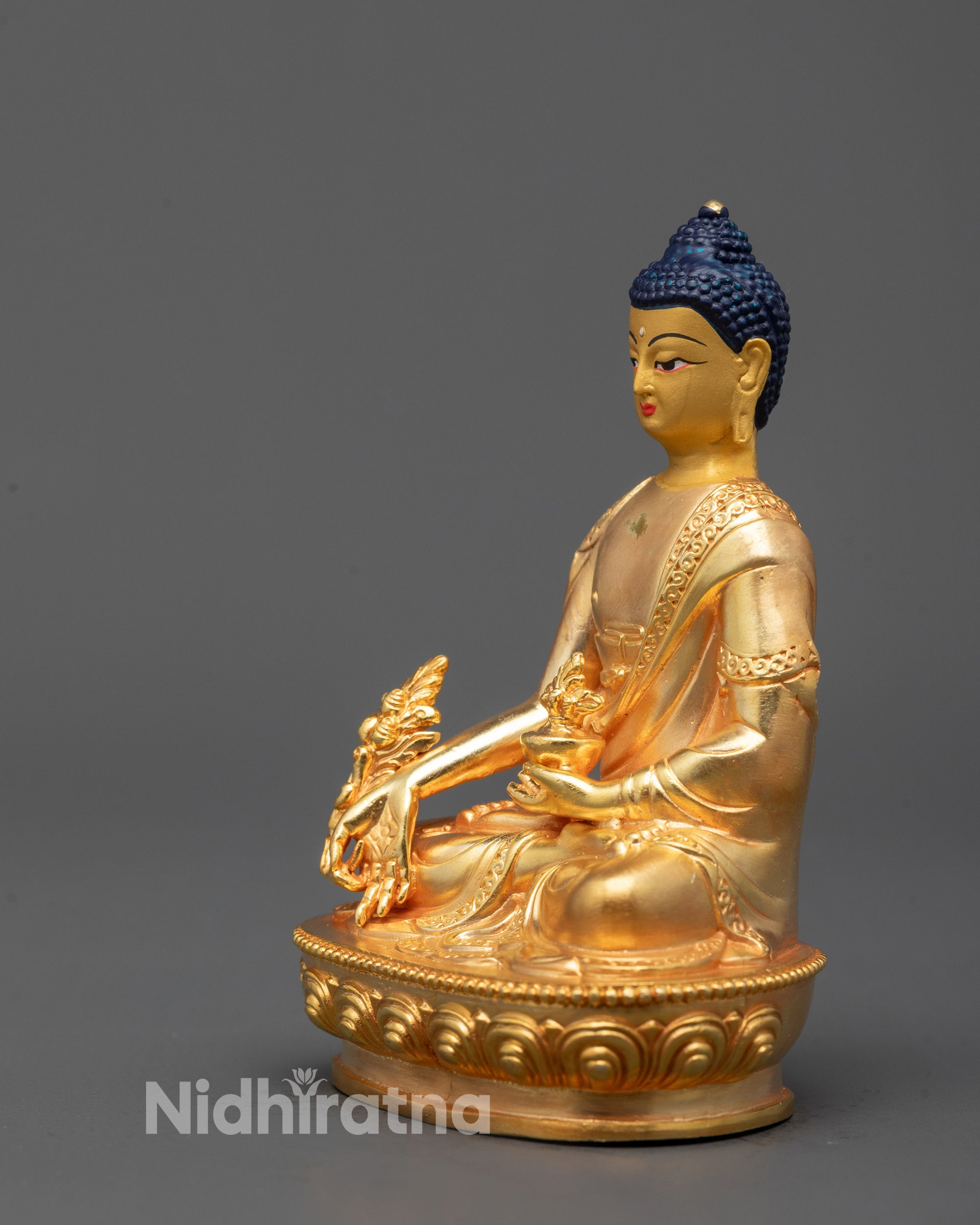 Precision-Crafted Medicine Buddha Statue | Affordable Religious Idol