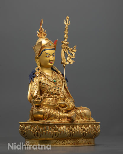 Handcrafted Guru Rinpoche Statue | Embodiment of Protection