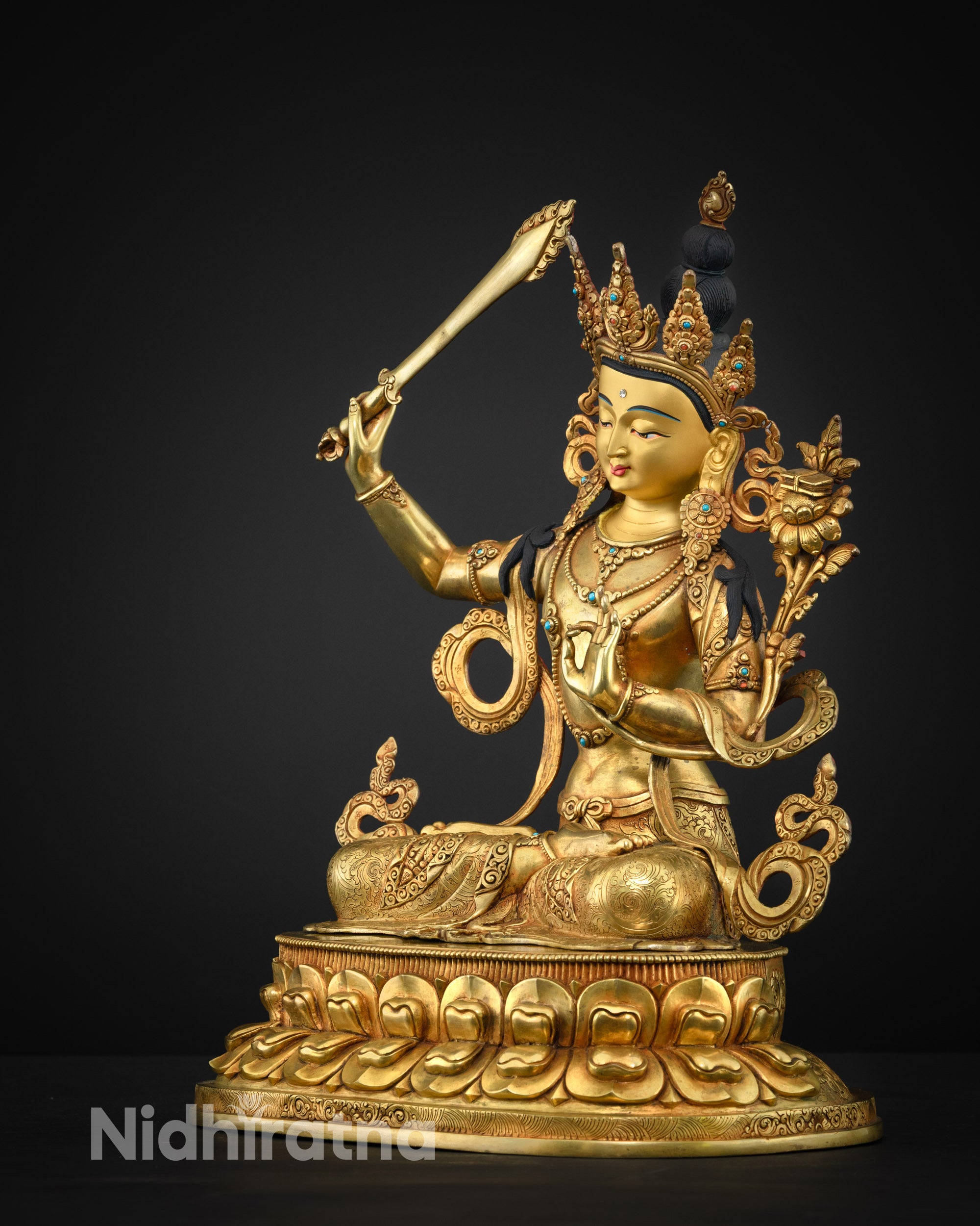 Masterpiece Manjushri Statue: Wisdom and Enlightenment