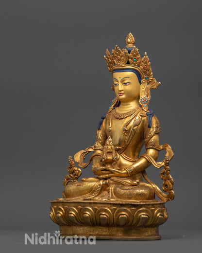 Buy Lord of Long Life Amitayus Statue | Nepalese Handcrafted Statue