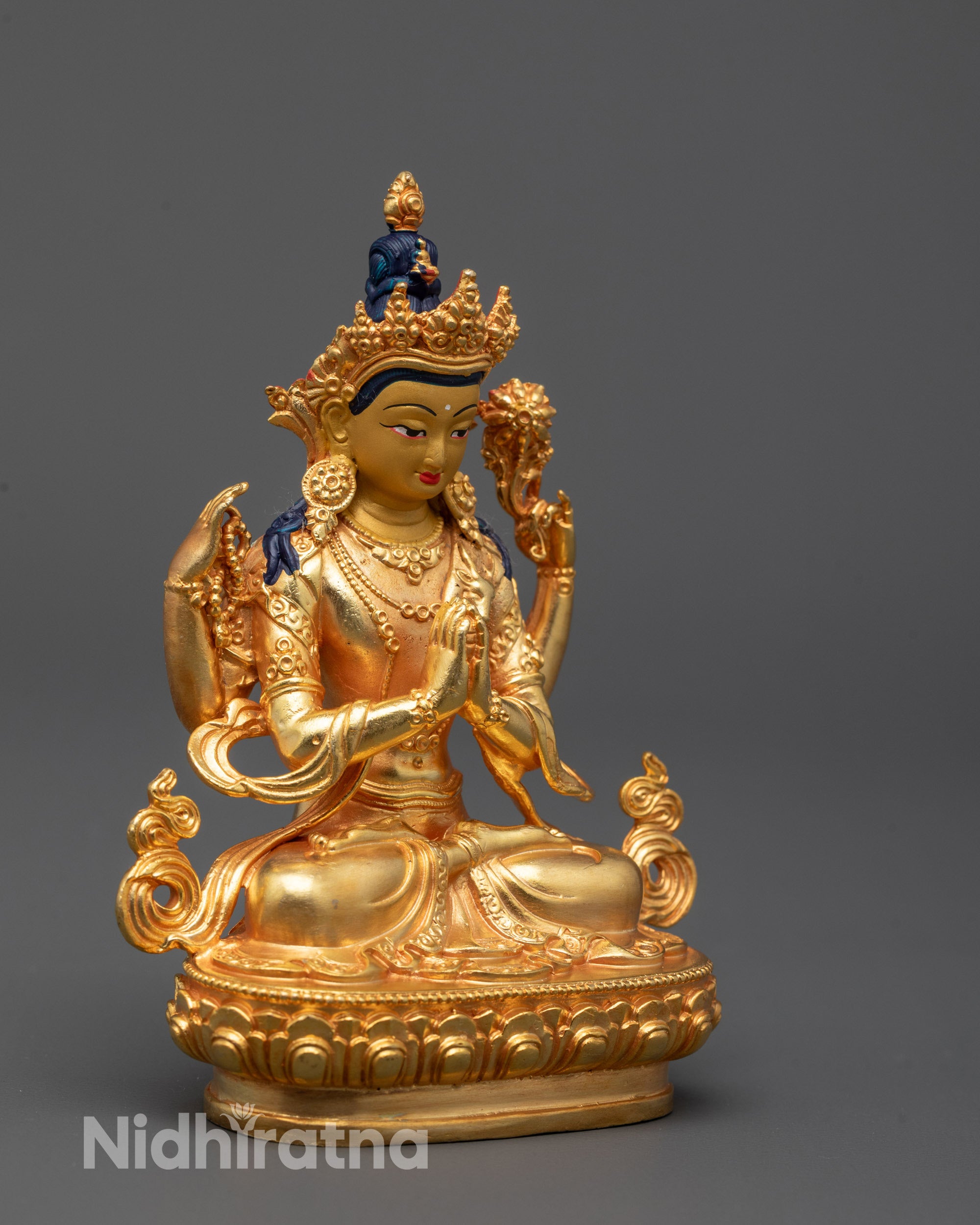 Chenrezig Statue | Tibetan Buddhist Deity of Compassion