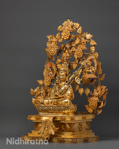 Authentic Guru Sangey Set Statue | Himalayan Buddhist Sculpture
