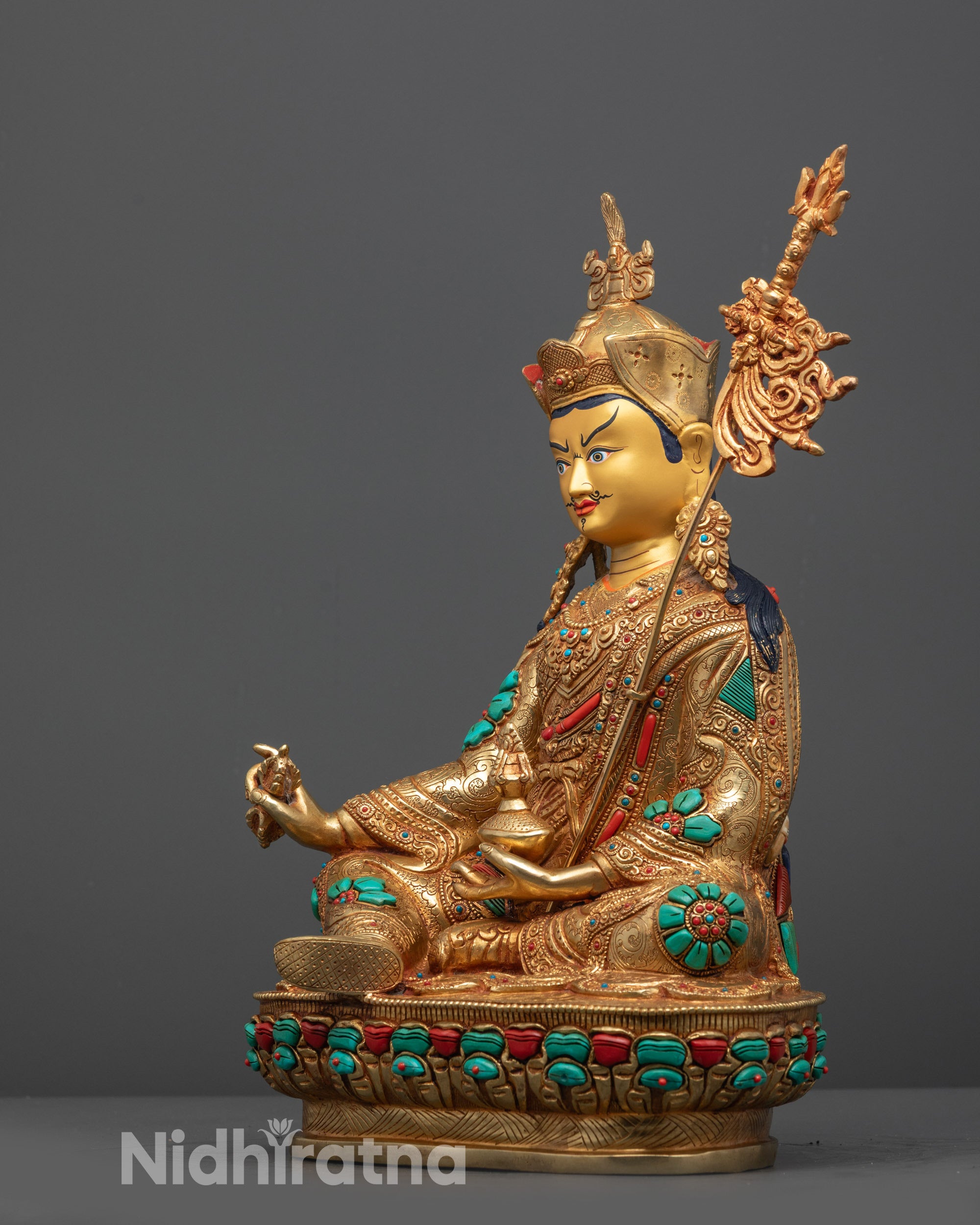 Authentic Guru Rinpoche Statue | Padmasambhava Buddhist Master