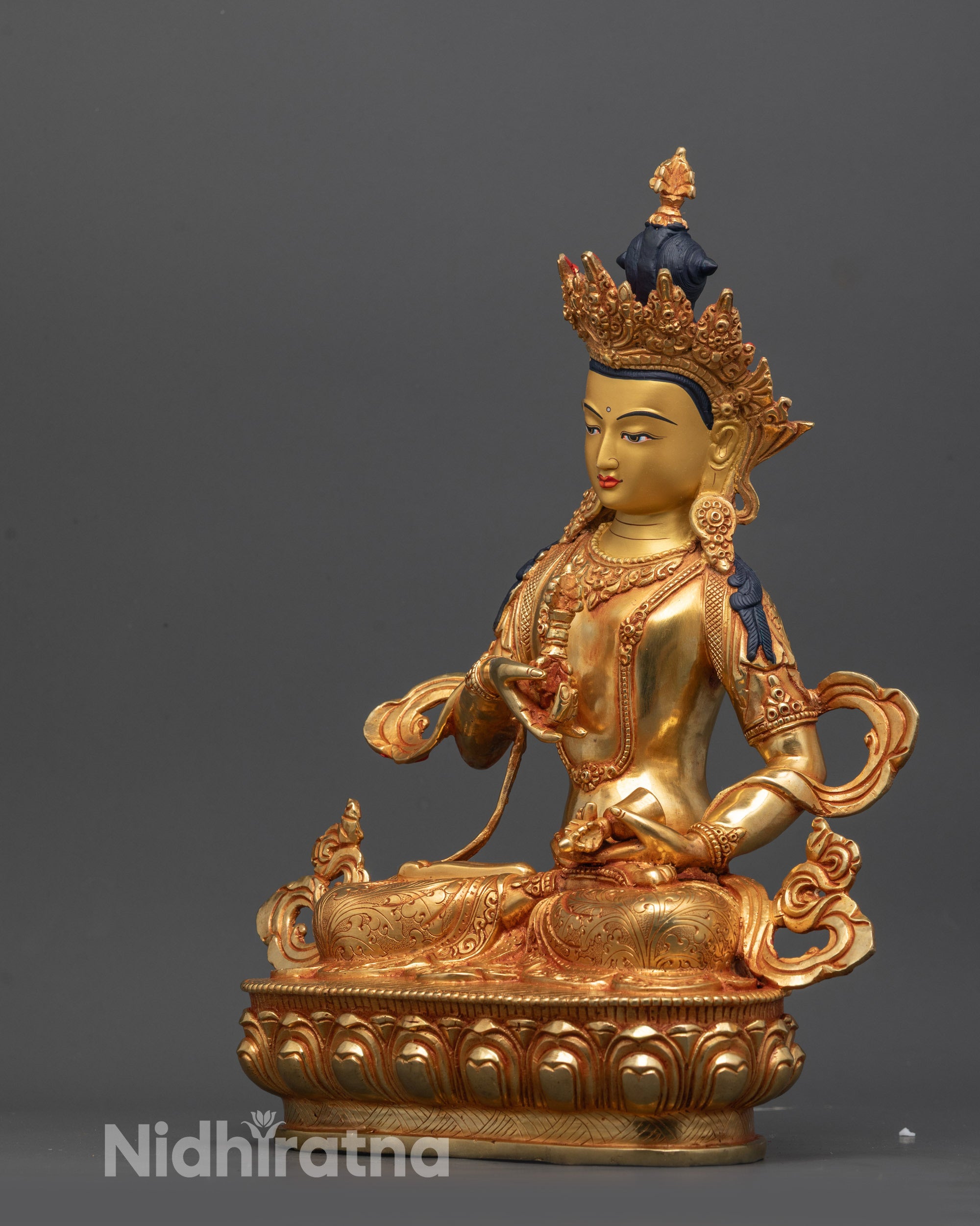 Divine Dorje Sempa Statue | Nepalese Artisan Buddhist Craft