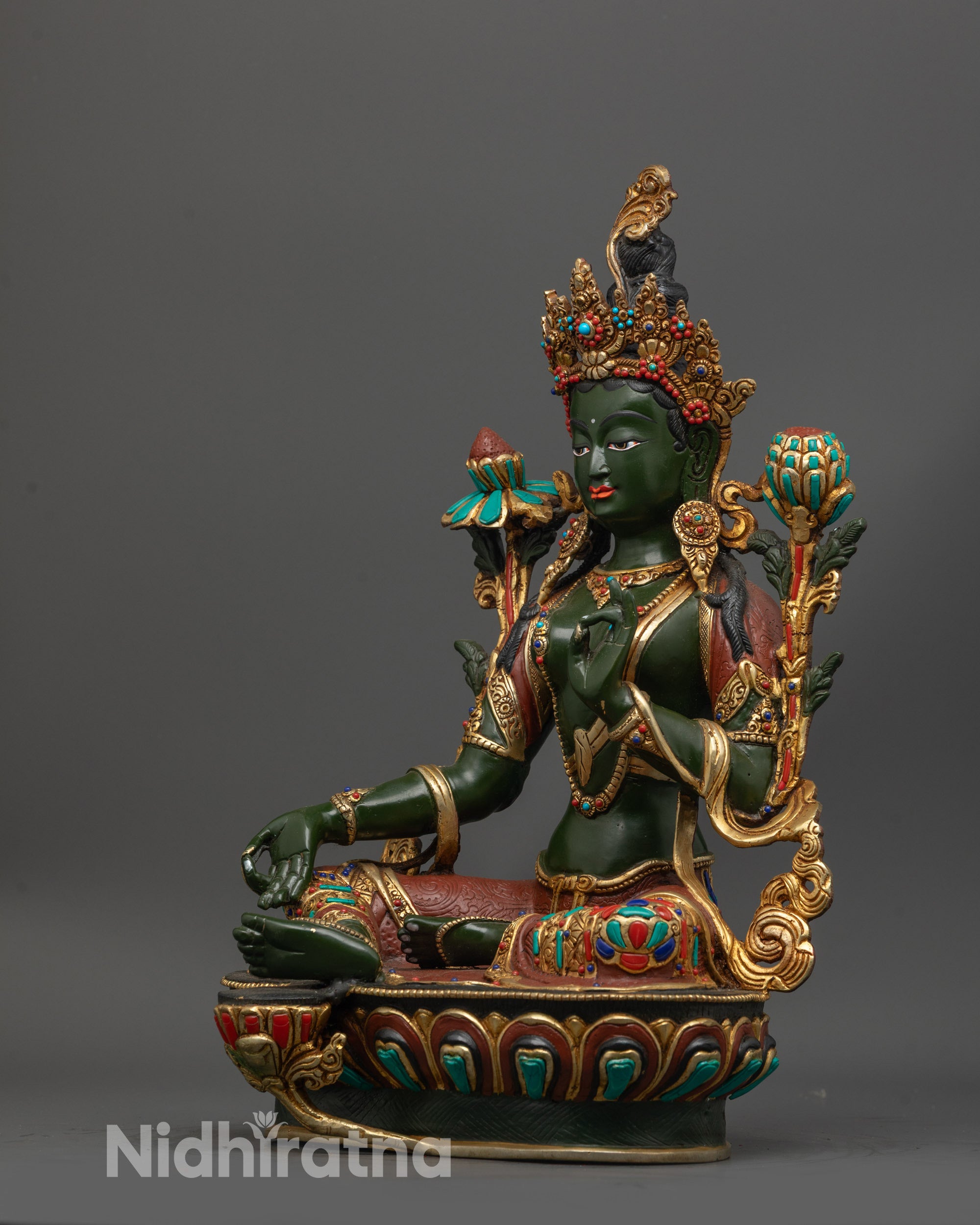 Nepalese Arya Tara Statue | Bodhisattva of Mercy and Enlightenment