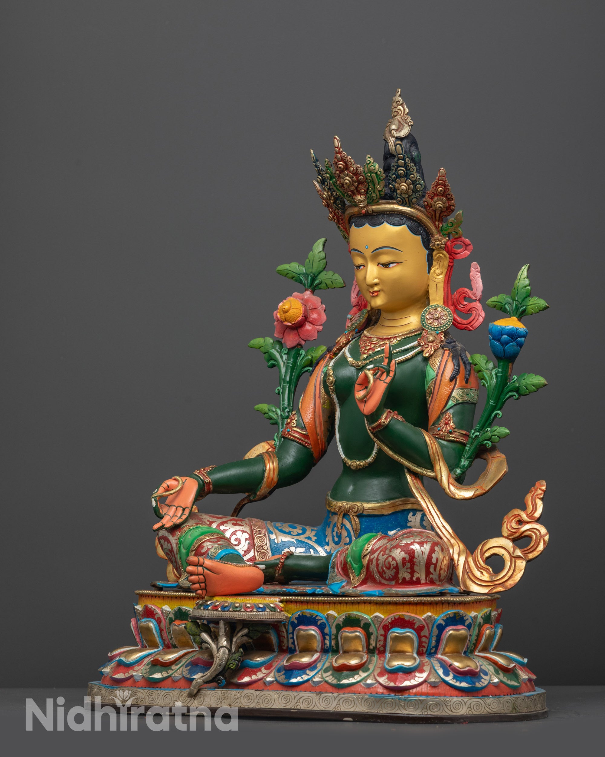 Divine Mother Tara Sculpture | Handcrafted Nepalese Buddhist Statue