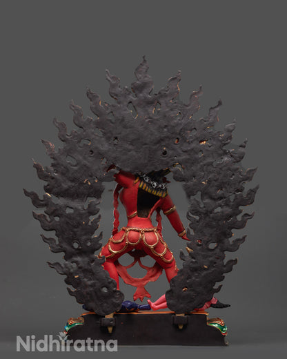 Tantric Goddess Vajrayogini Statue | Himalayan Buddhist Artwork