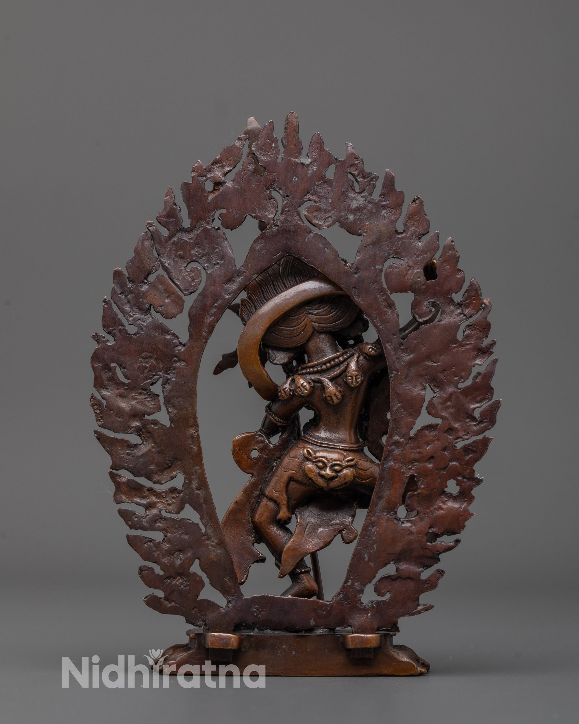 Oxidized Dorje Phagmo Statue | Sacred Tibetan Buddhist Deity