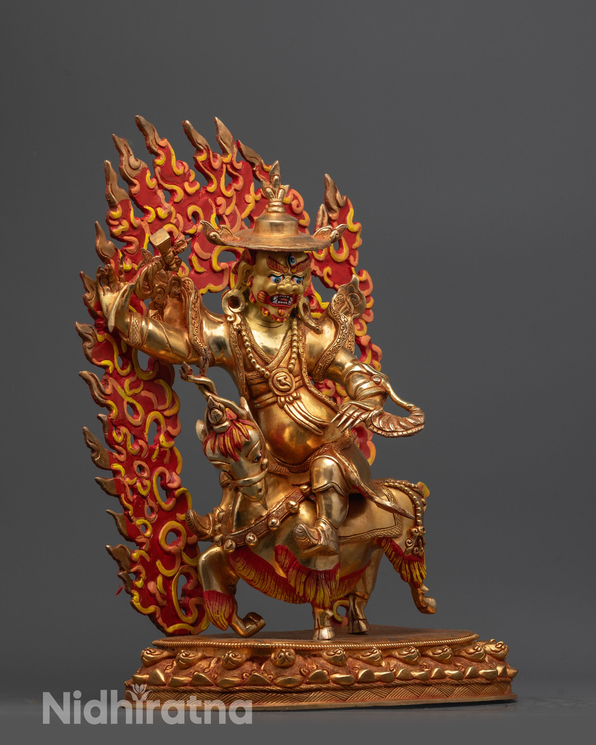 Tibetan Mahakala Statue