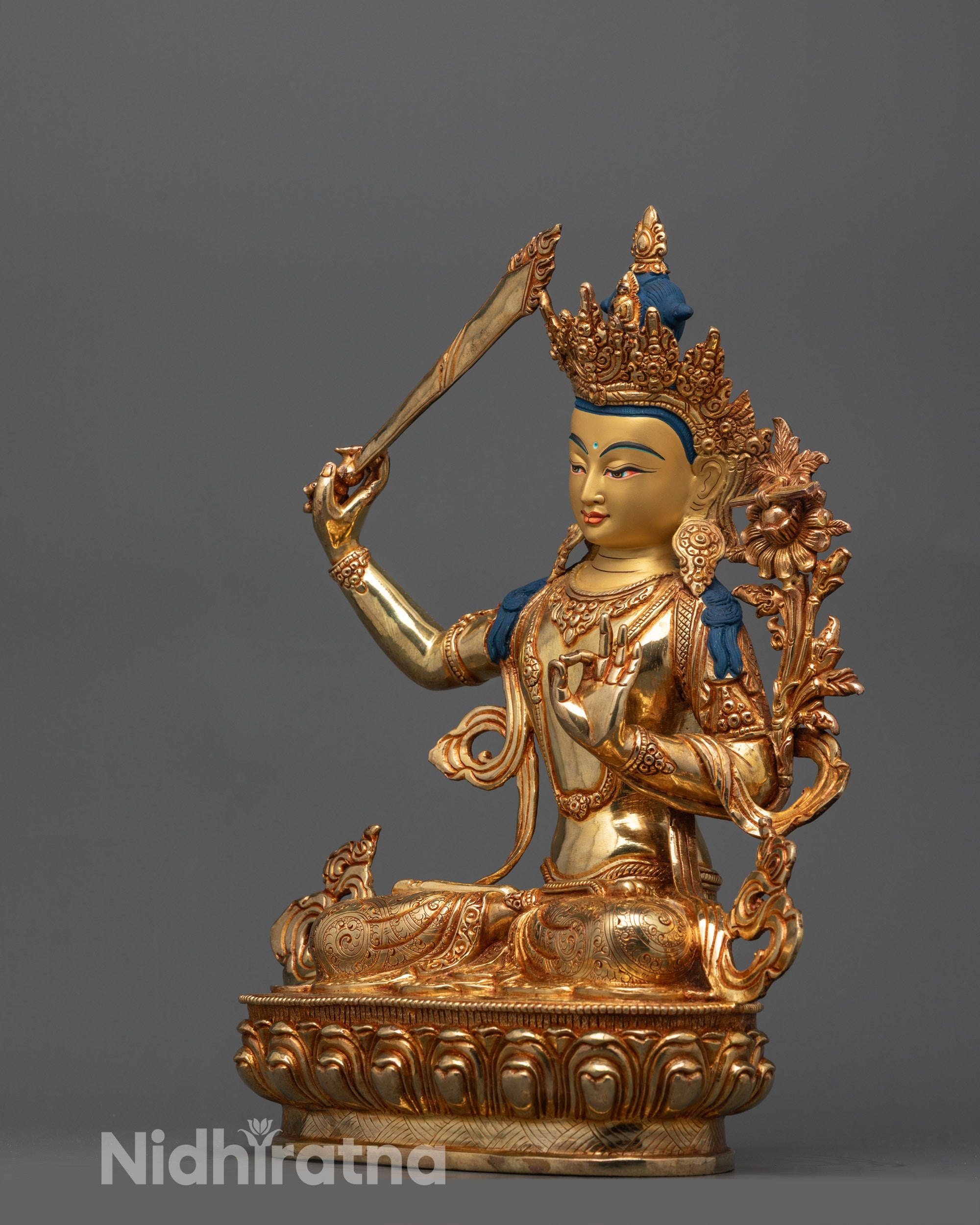 Manjushri Bodhisattva Statue | Symbol of Enlightened Wisdom