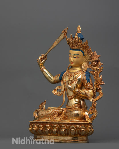 Manjushri Bodhisattva Statue | Symbol of Enlightened Wisdom