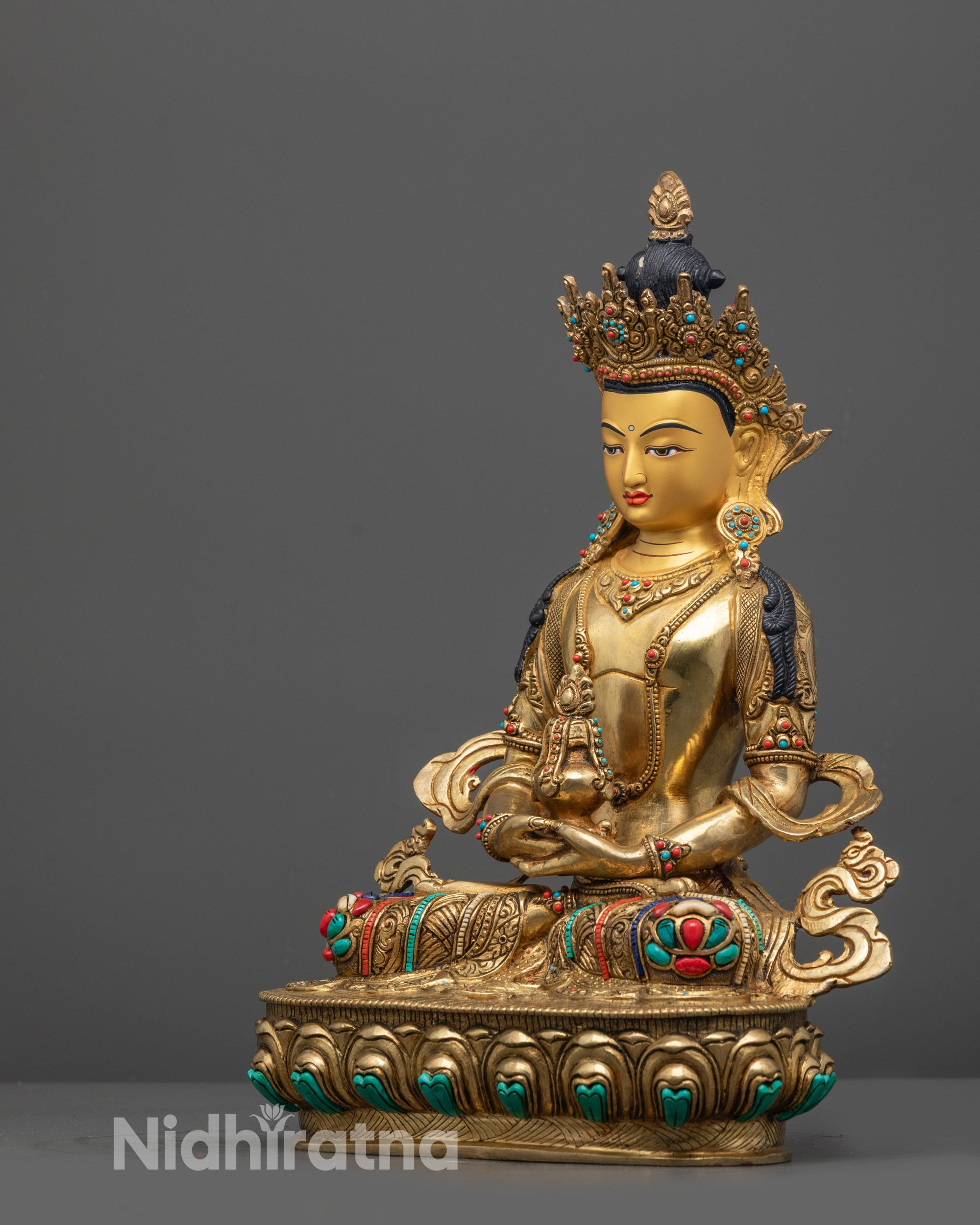 Traditional Statue of Amitayus | Buddha of Longevity