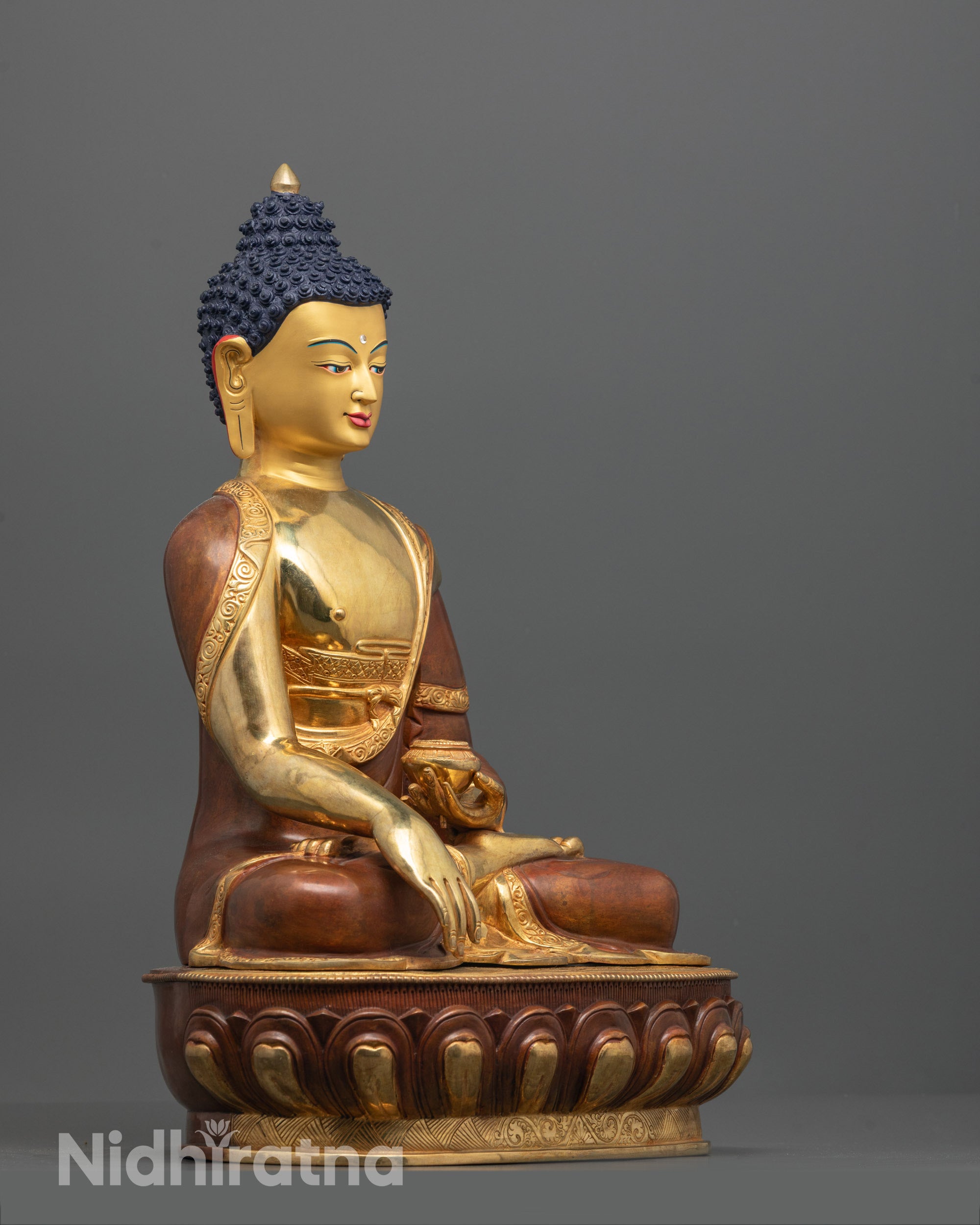 Shakyamuni Buddha Mantra Statue | Enlightenment and Spiritual Energy