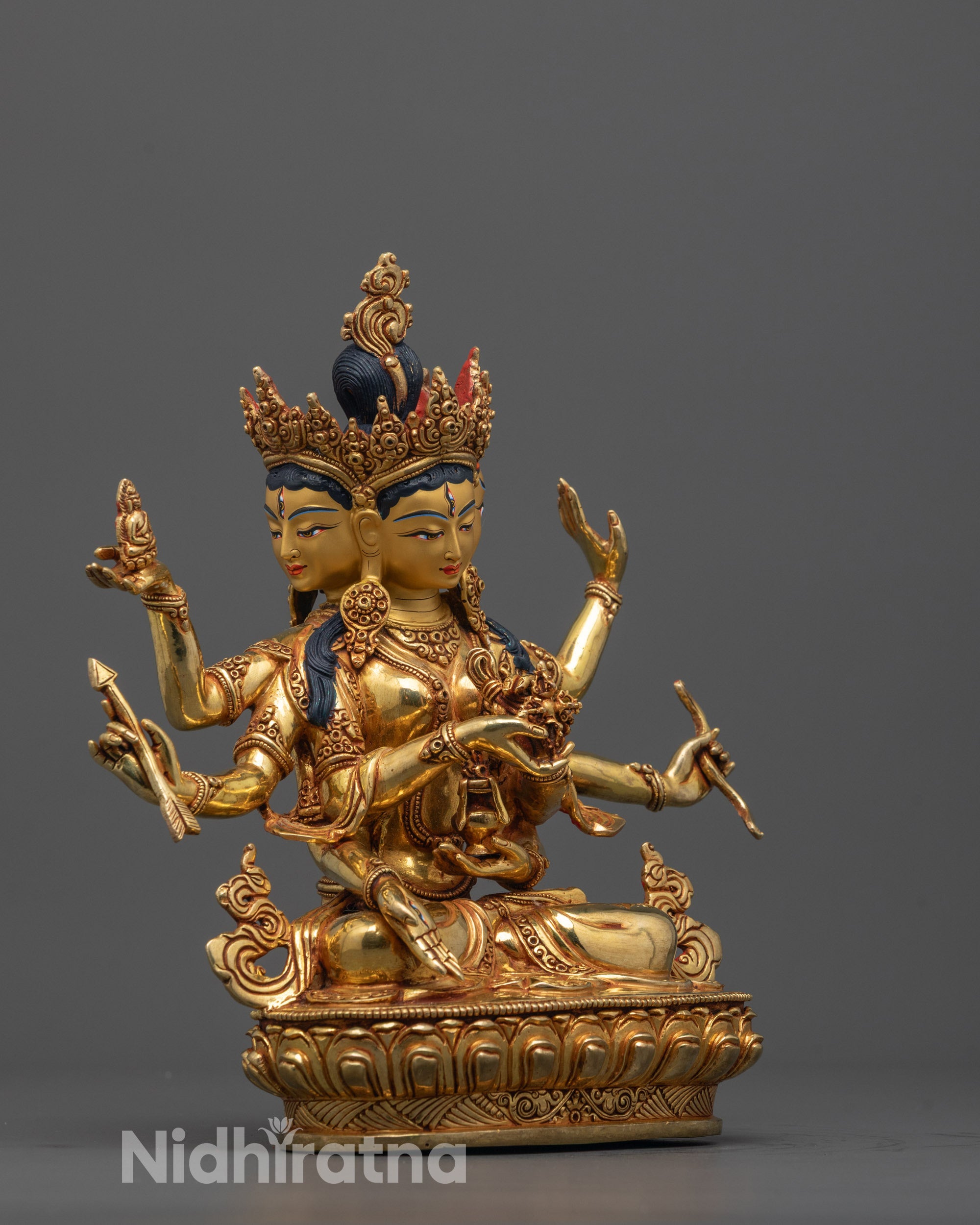 Spiritual Namgyalma Sculpture | Ideal for Tibetan Buddhist Worship