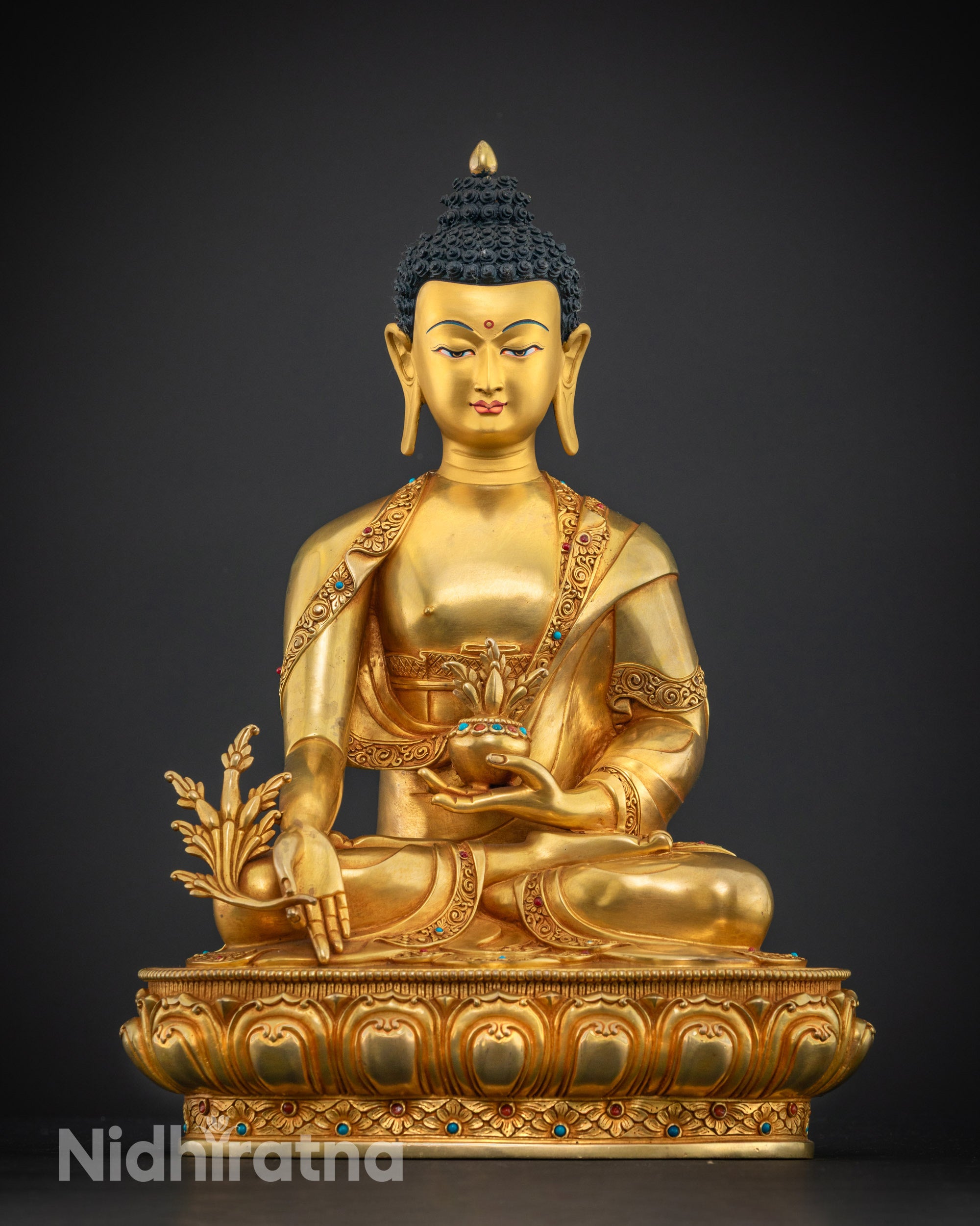Handmade Medicine Buddha Statue: A Treasure of Healing Energy