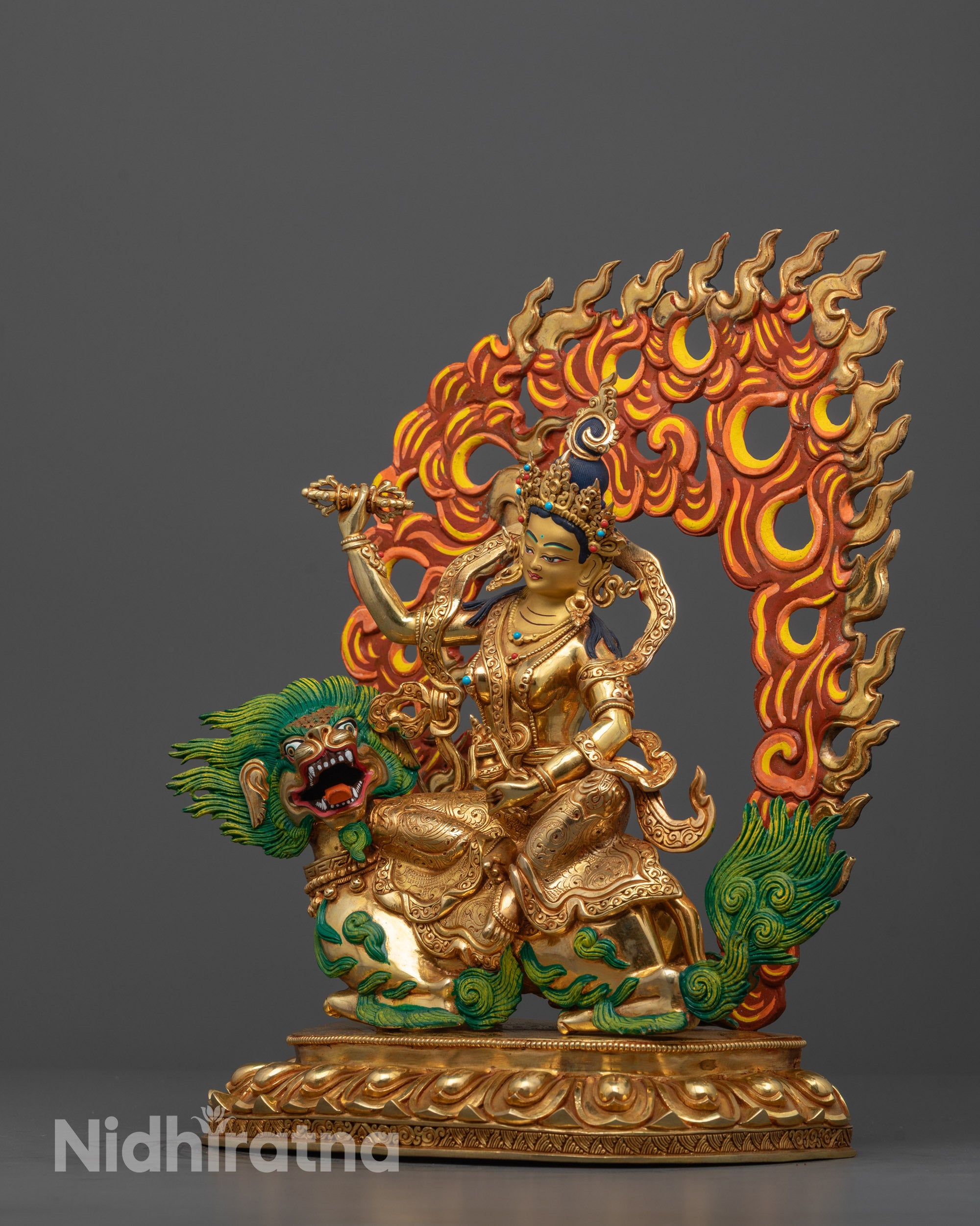Tsheringma Statue | Buddhist Worldly Protector | Deity Of Longevity
