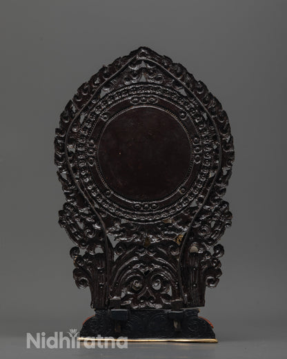Nepalese Machig Labdron Statue | Hand-Carved with Premium Detail