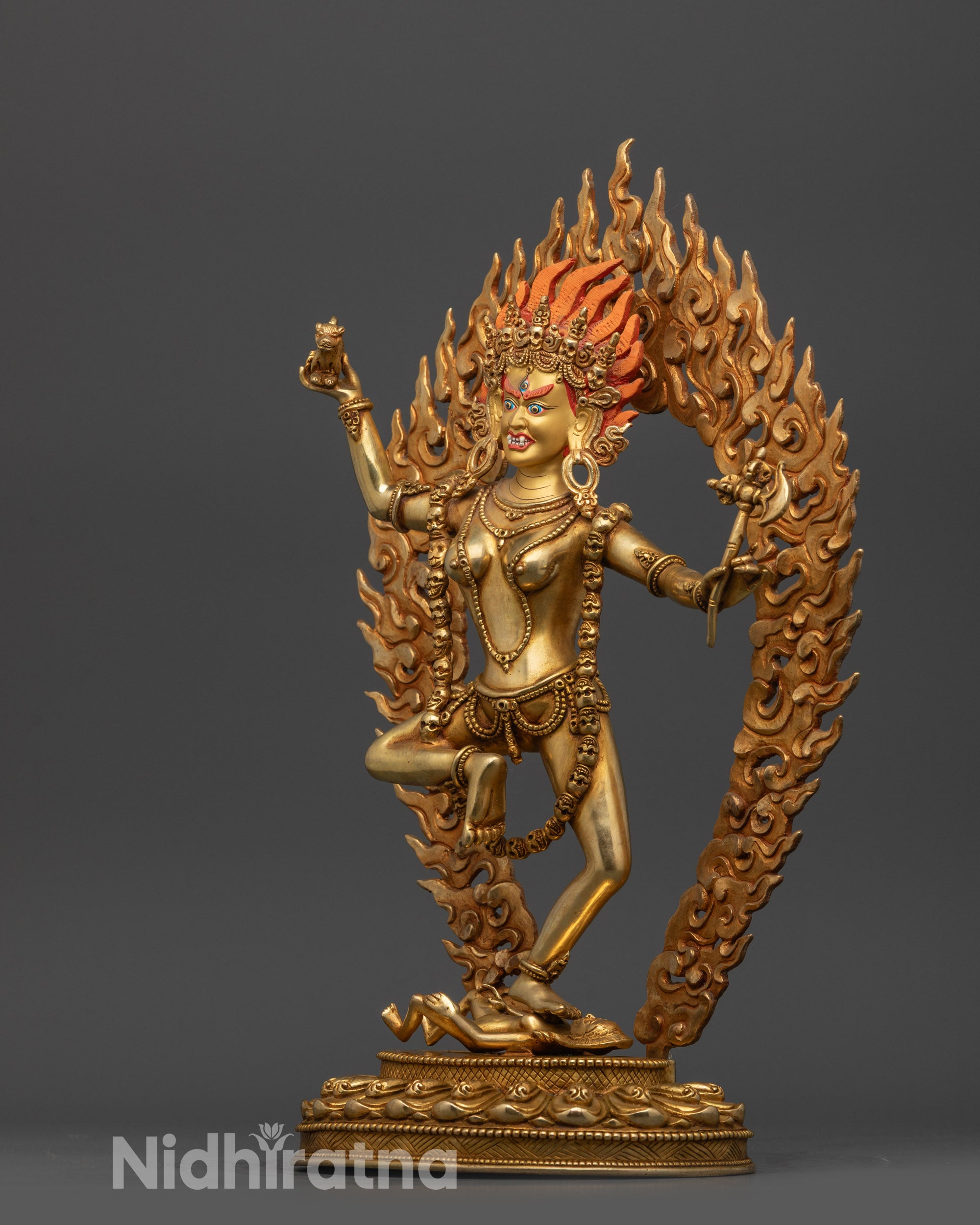 Tibetan Dorje Phagmo Sculpture | Handcrafted Vajrayana Buddhist Statue
