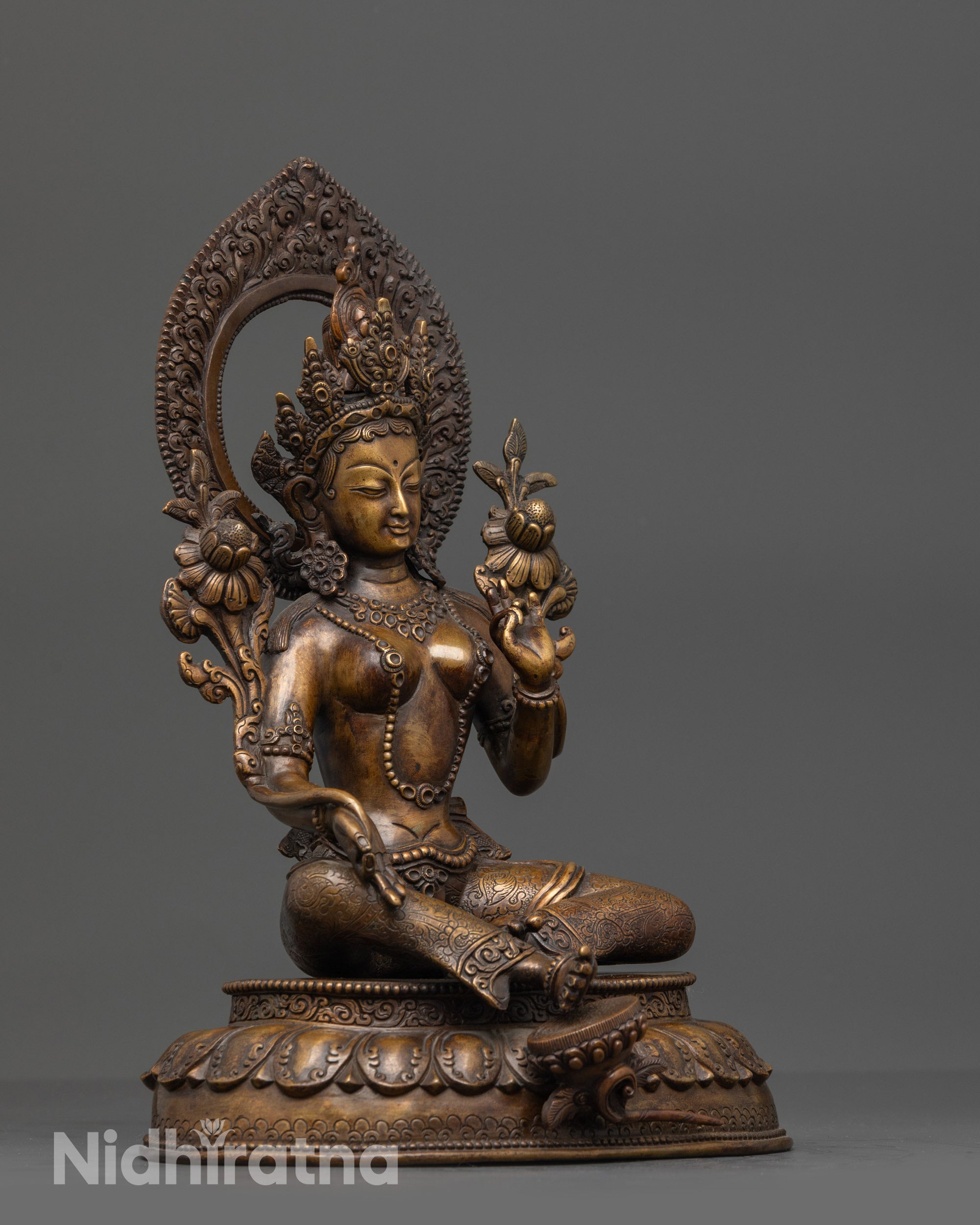 Green Tara Statue