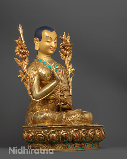 Je Tsongkhapa Statue | Tibetan Lama Teacher Figurine