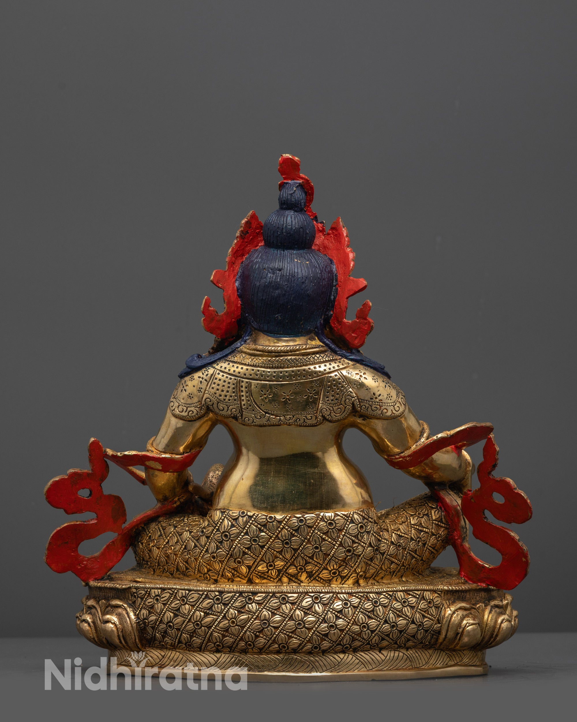 Nepal Artisan Dzambhala Statue | Symbol of Wealth, Luck & Abundance