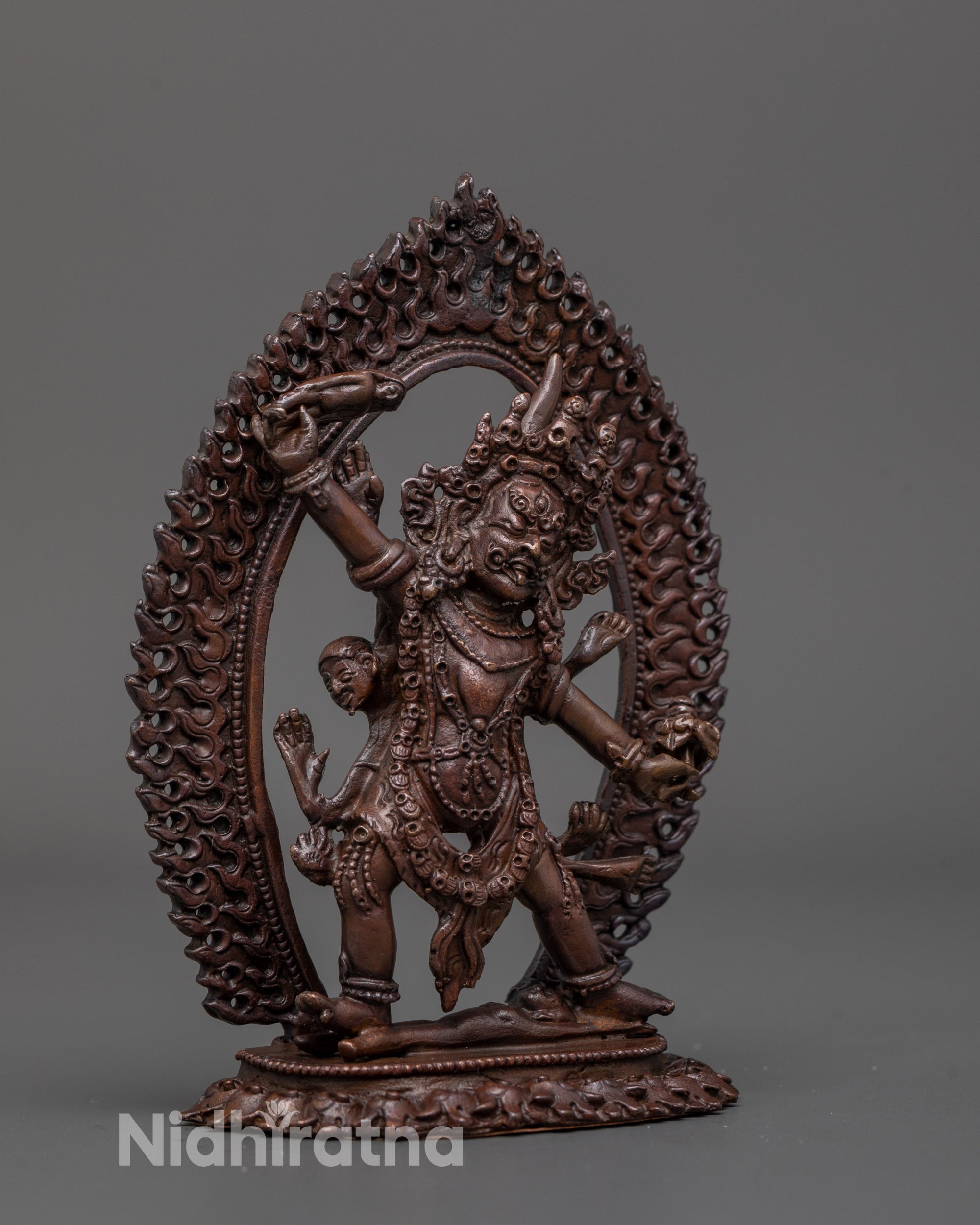 Traditional Ekajati Statue for Protection and Obstacle Removal