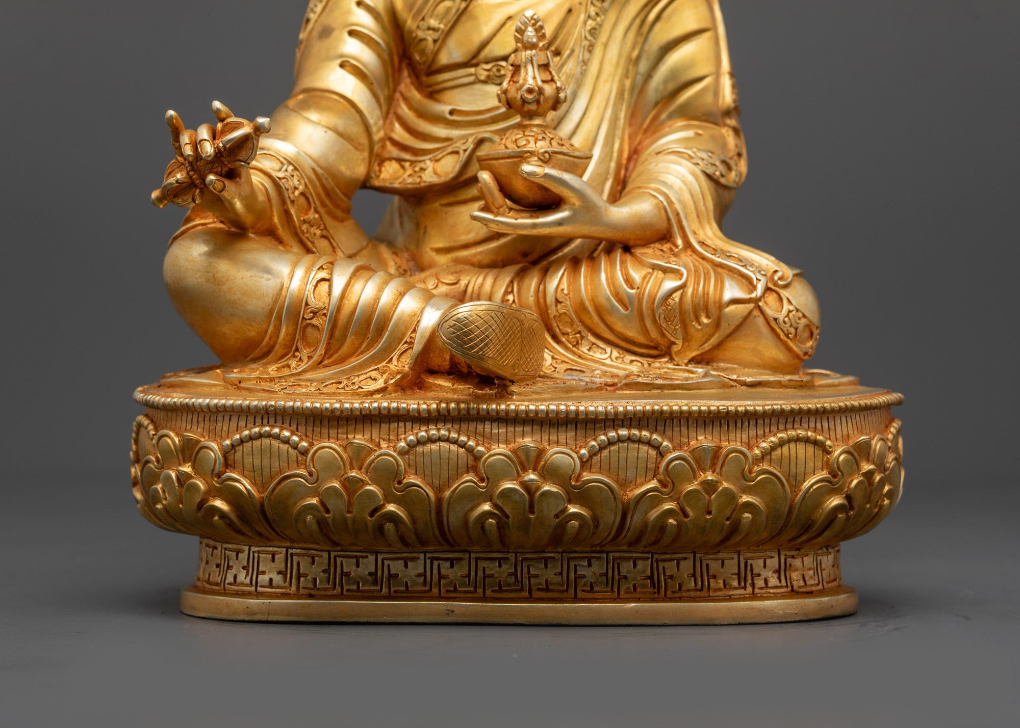 Padmasambhava Guru Rinpoche Statue | Sacred Nepalese Buddhist Art