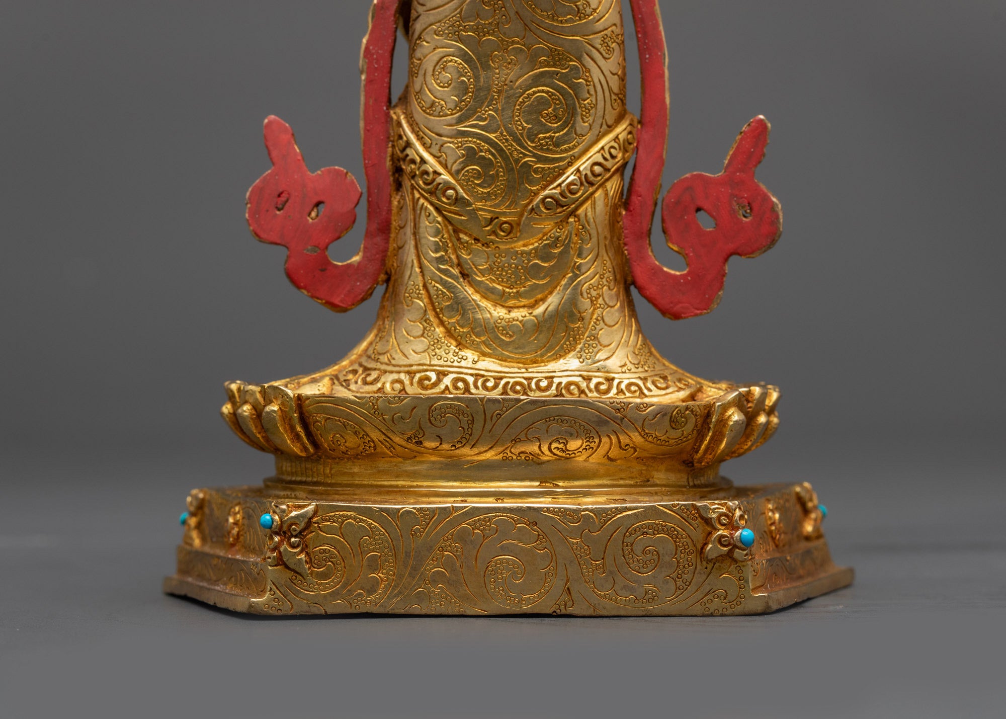 Standing Manjushri Statue | Wisdom Bodhisattva Sculpture from Nepal